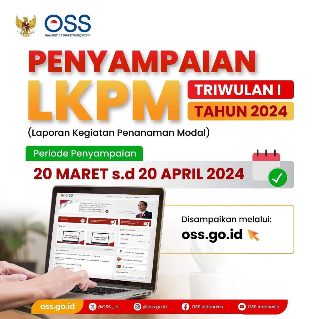 Penyampaian Laporan Kegiatan Penanaman Modal (LKPM)